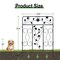 5X Folding Landscape Wire Patio Fences Garden Picket Panel Fences Animal Barrier